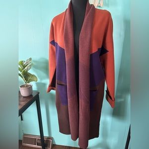 Woman’s medium sweater long warm soft comfortable